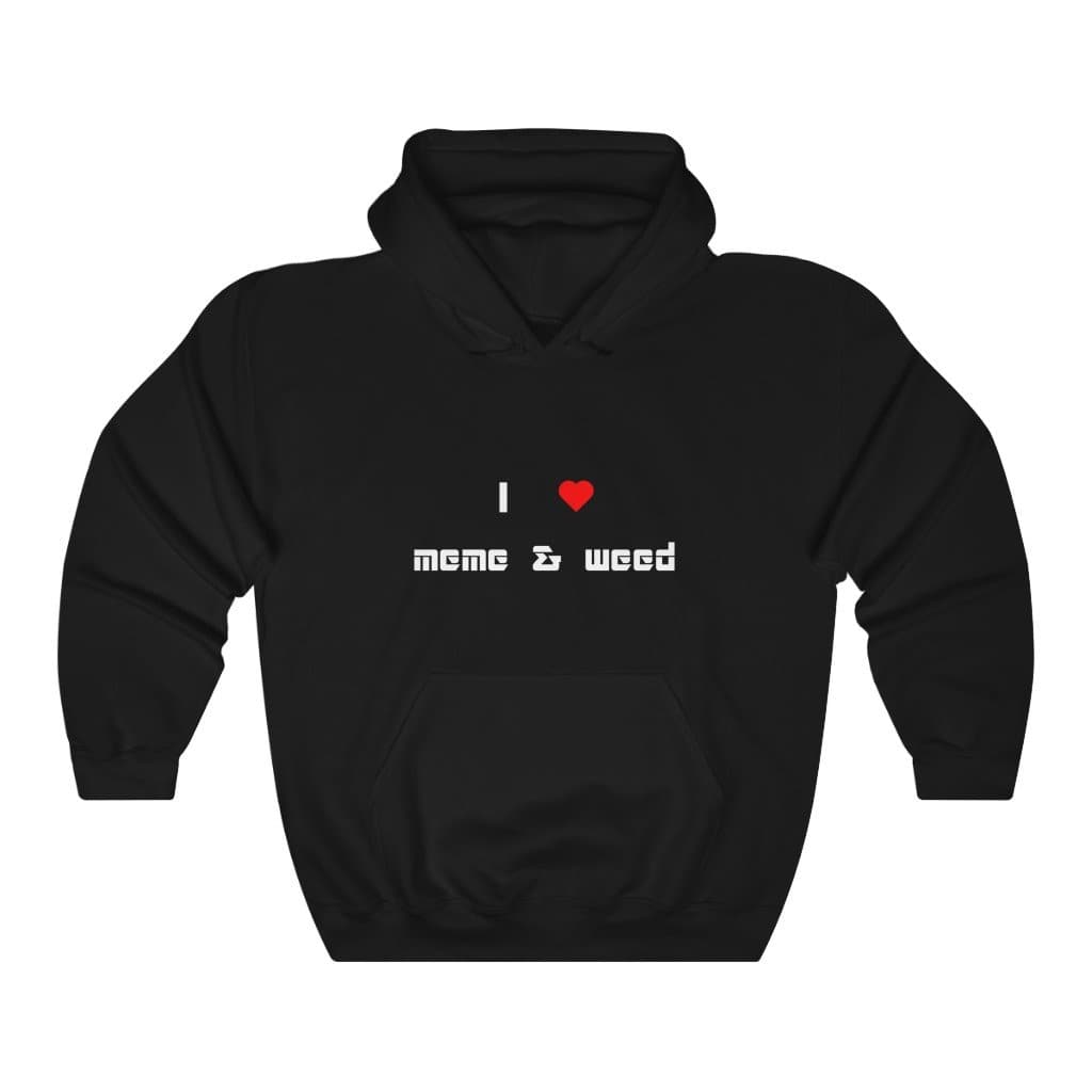 Love meme & weed Hoodie - 2020 HKAZ Co.