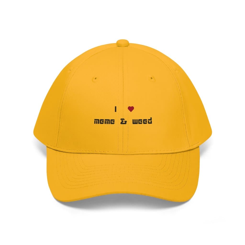 I love meme & weed caps - 2020 HKAZ Co.