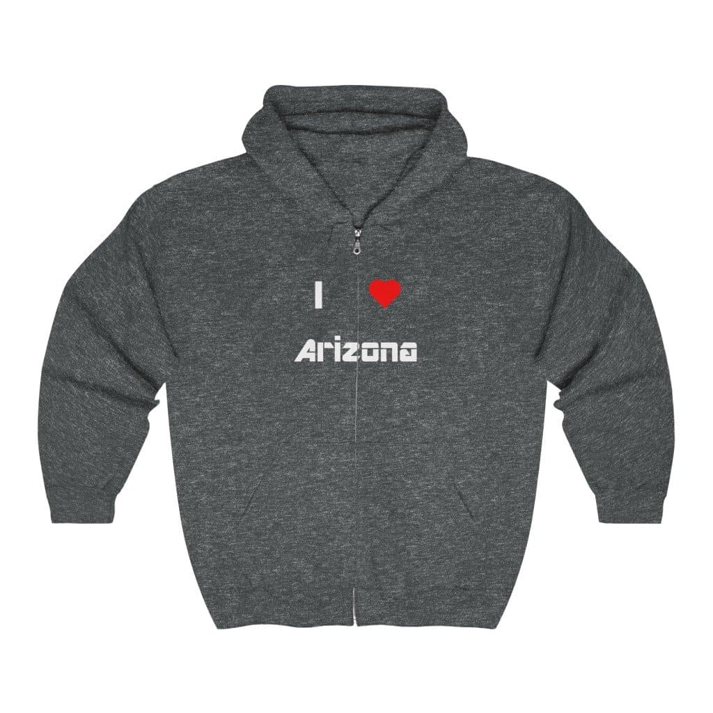 Love AZ Zipped Hoodie - 2020 HKAZ Co.