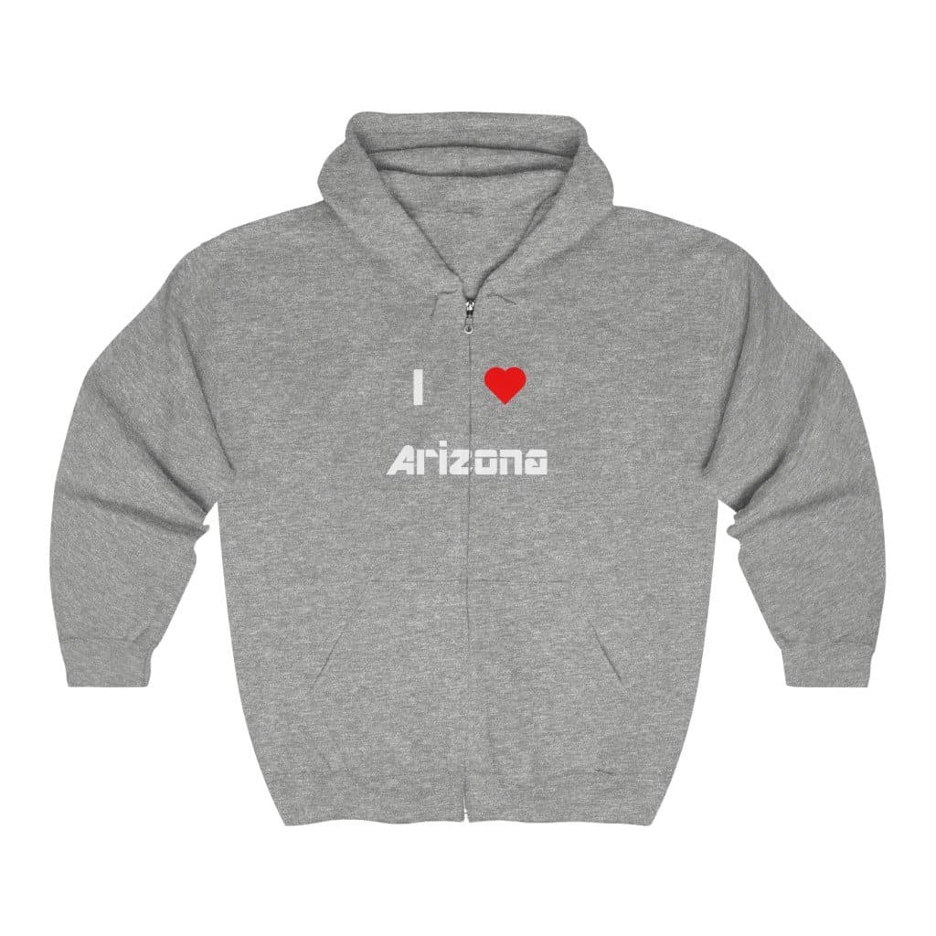 Love AZ Zipped Hoodie - 2020 HKAZ Co.