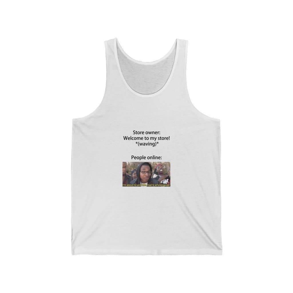 Store Owner Meme Tank - 2020 HKAZ Co.