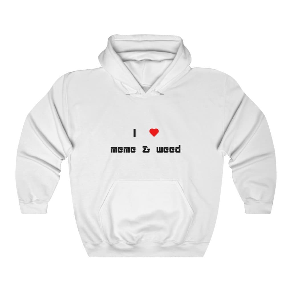 Love meme & weed Hoodie - 2020 HKAZ Co.