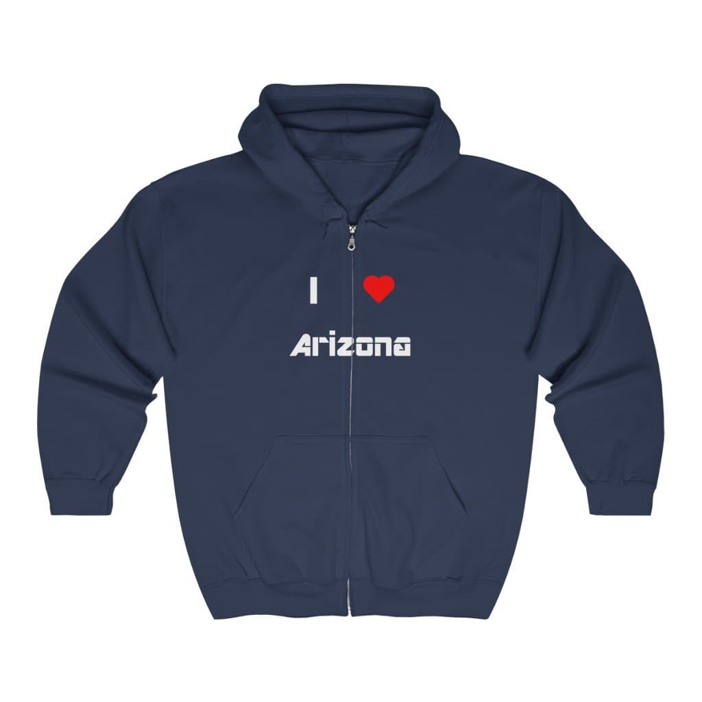 Love AZ Zipped Hoodie - 2020 HKAZ Co.