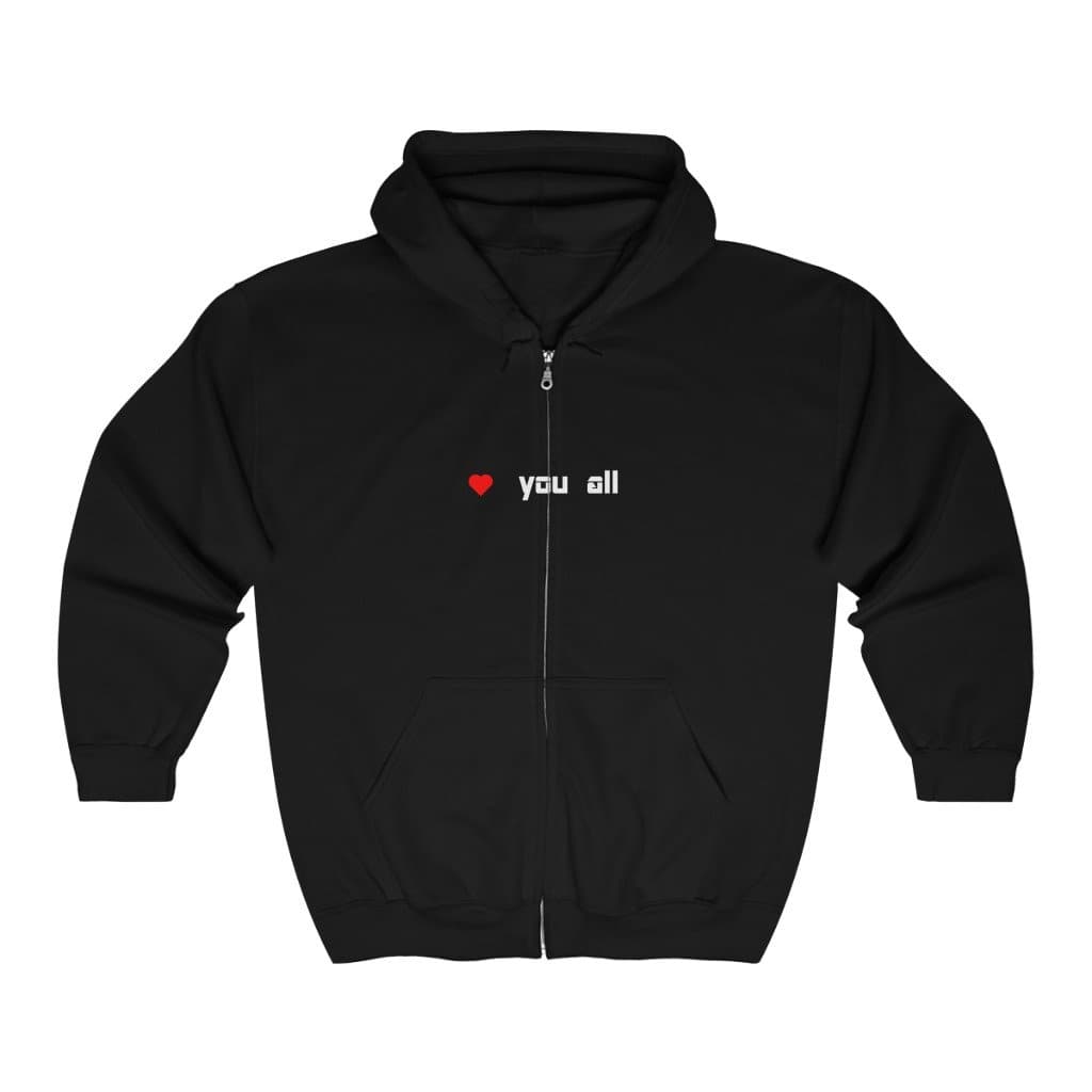 Love You All Zipped Hoodie - 2020 HKAZ Co.