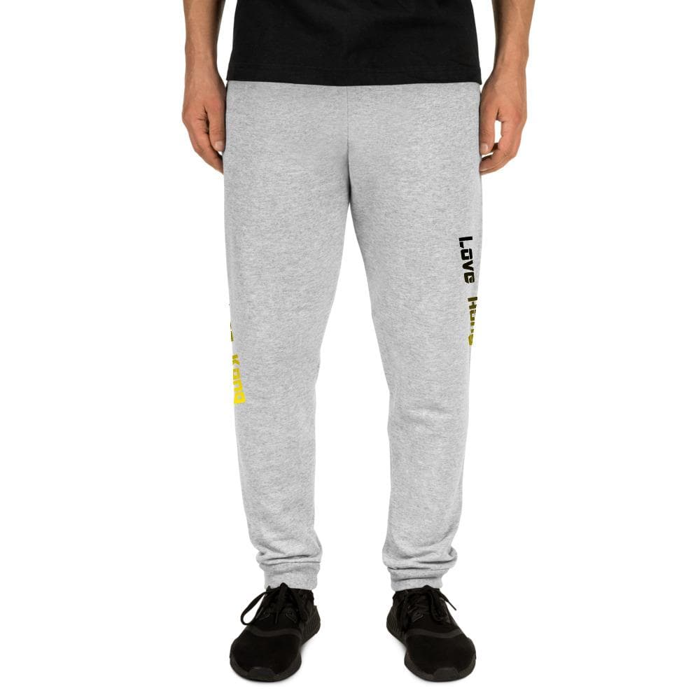 Love HK Grey Joggers - 2021 HKAZ Co.