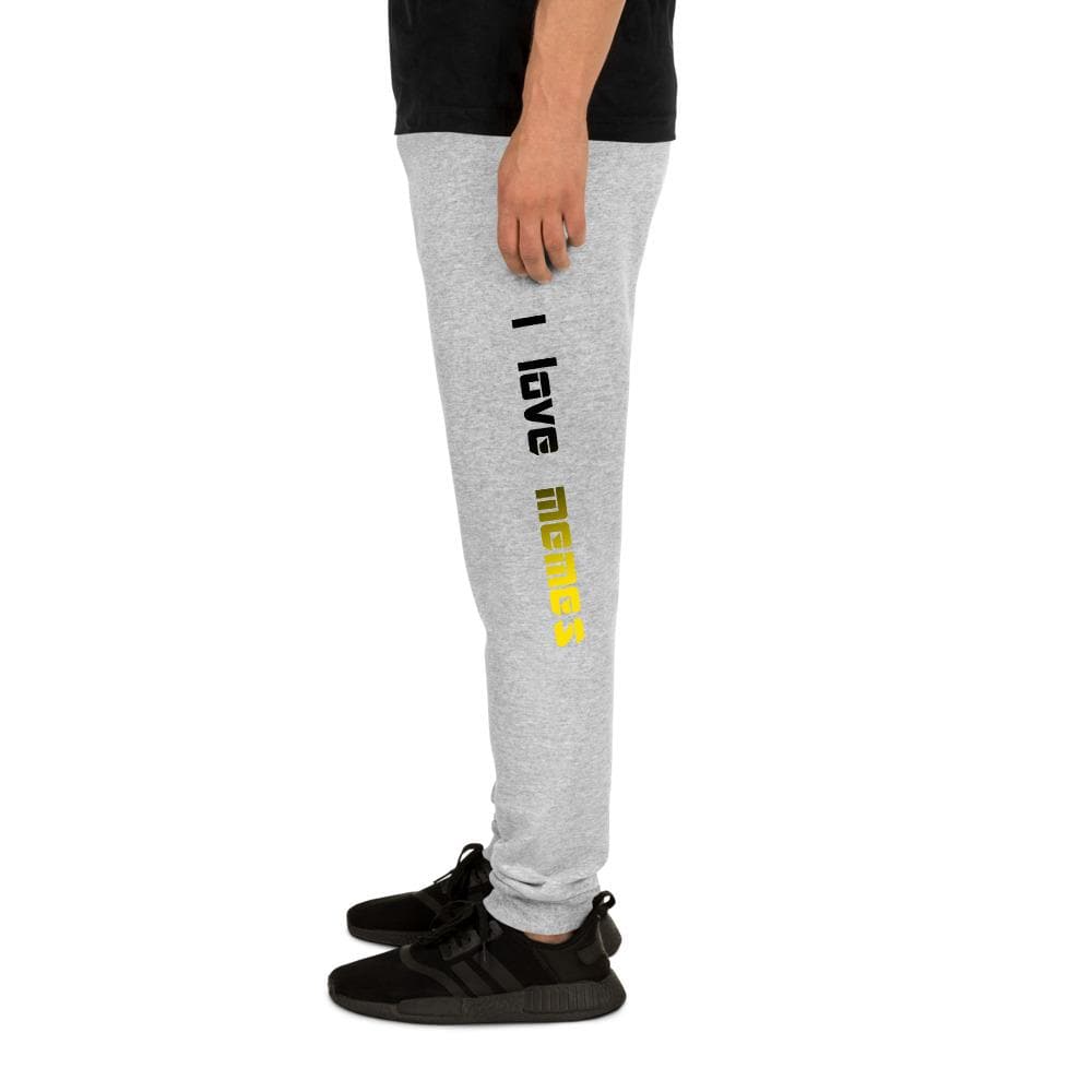 Love Memes Grey Joggers - 2021 HKAZ Co.